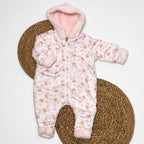 PINK BUNNY - Padded Hooded Jumpsuit