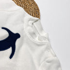 TOO COLD PENGUIN - Fleece Footed + Hat Set