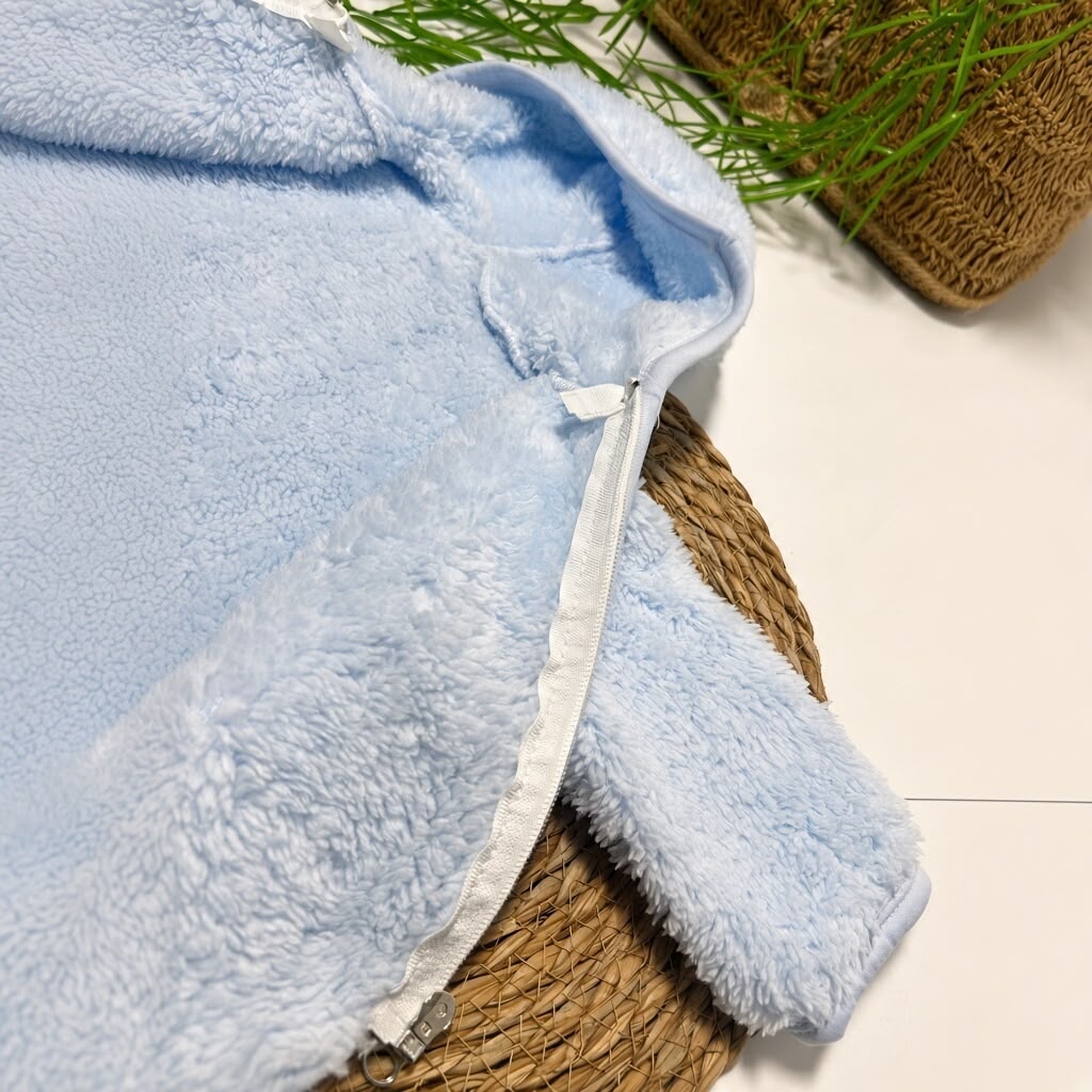 BABY BLUE BEAR - Hooded Jacket
