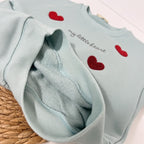 MY LITTLE HEART - Fleece Sweatshirt Set (Mint)
