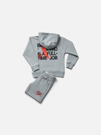 FULL-TIME PRO - Hooded Set (Light Grey)