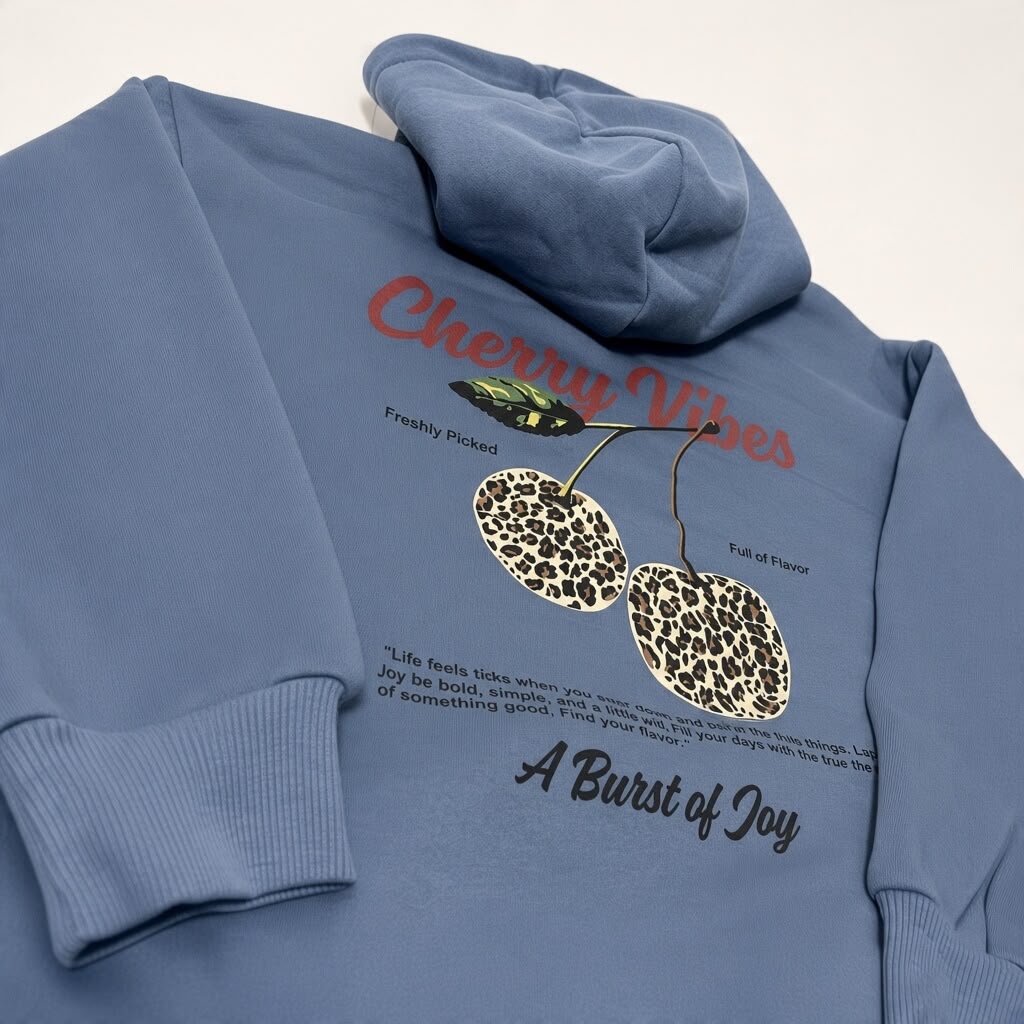 Dusty Blue Hoodie Set