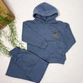 Dusty Blue Hoodie Set