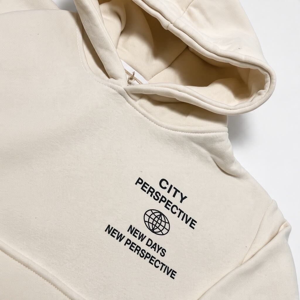 CITY PERSPECTIVE - Beige Hooded Street Set