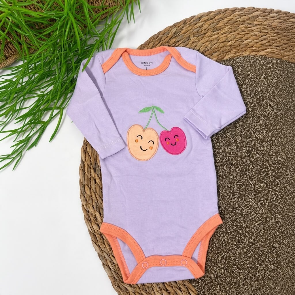 CHERRY BUNNY Long Sleeve Bodysuits