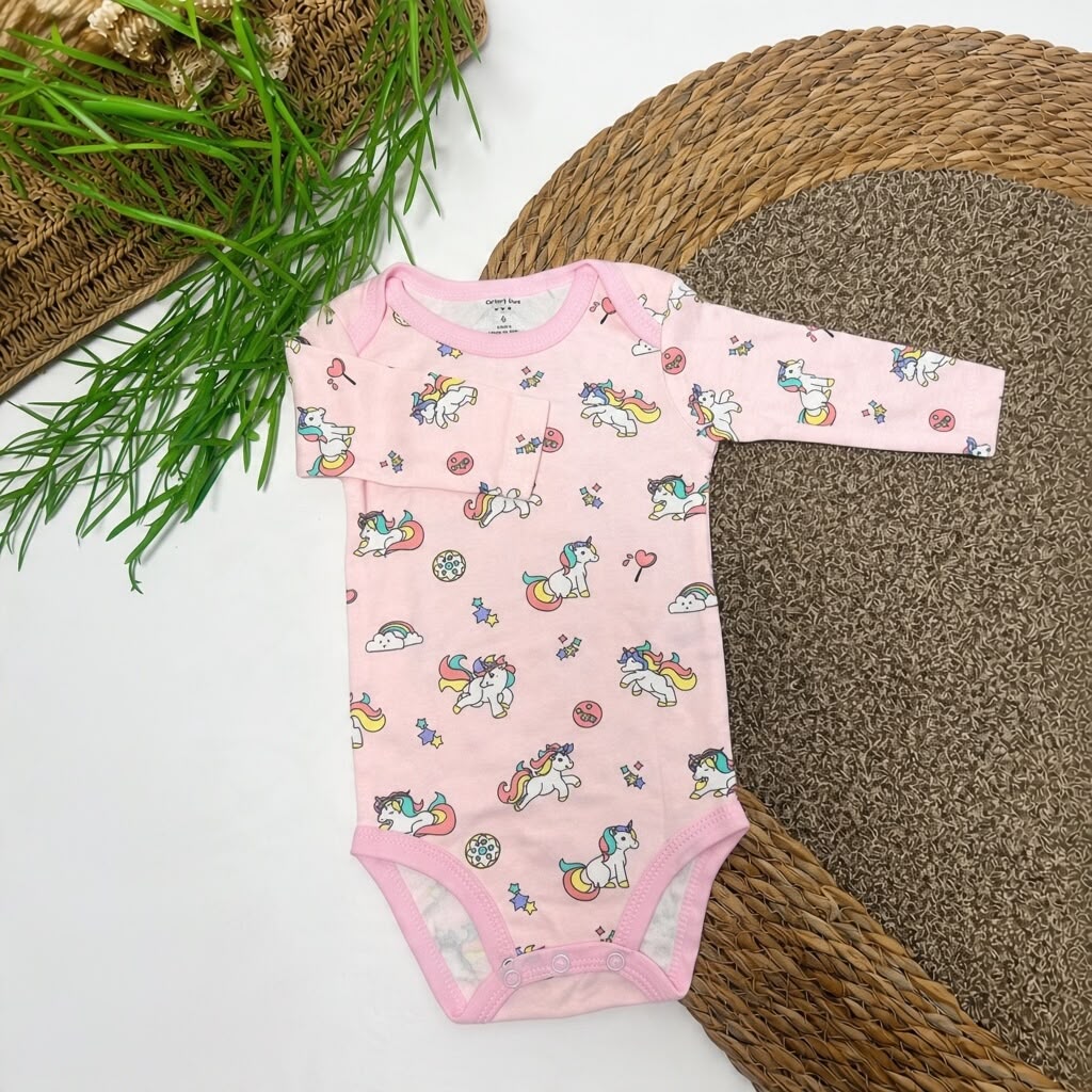 PINK DREAM Long Sleeve Bodysuits