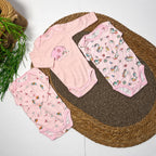 PINK DREAM Long Sleeve Bodysuits