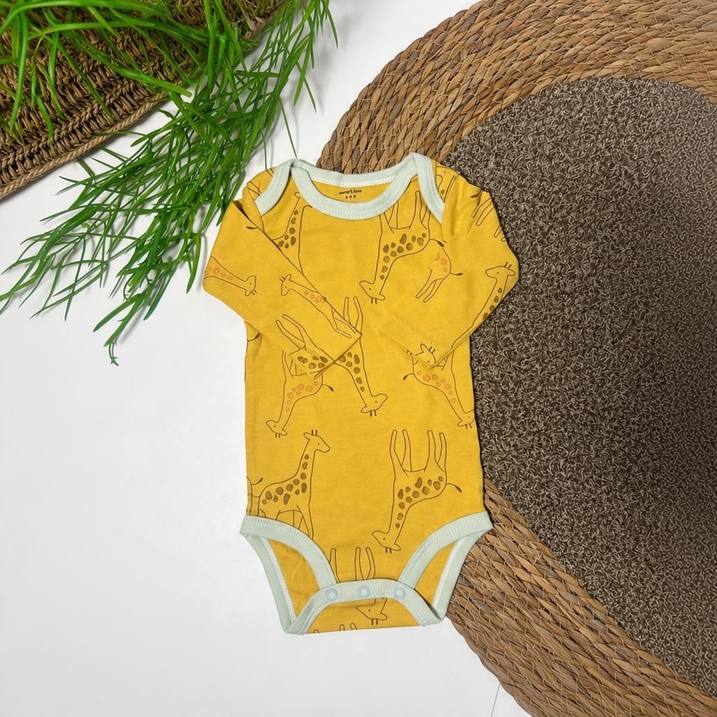 WOODLAND SAFARI Long Sleeve Bodysuits