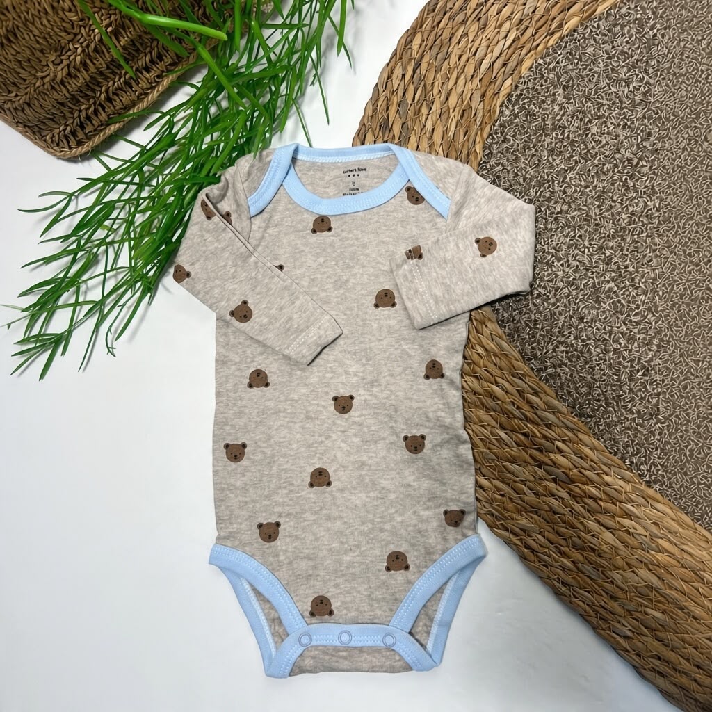 TINY BUILDER Long Sleeve Bodysuits